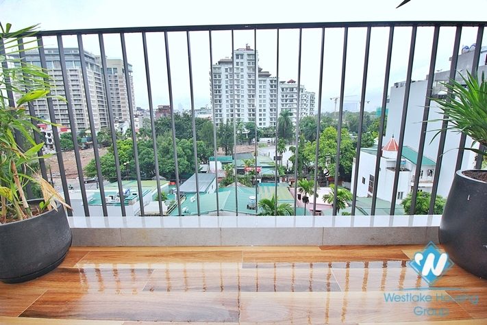 Brand new and morden duplex with 3 bedrooms apartment for rent in Dang Thai Mai, Tay Ho, Ha Noi