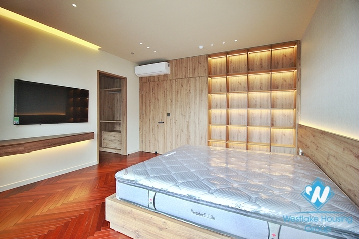 Brand new and morden duplex with 3 bedrooms apartment for rent in Dang Thai Mai, Tay Ho, Ha Noi