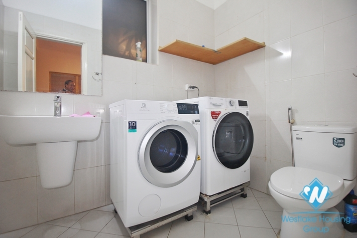 Five bedrooms house with pool for rent in To Ngoc Van st, Tay Ho, Ha Noi