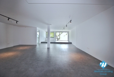 Large size office for rent on Quang An street, Tay Ho District, Ha Noi