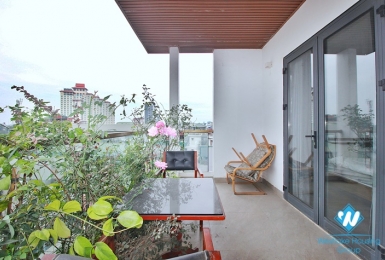 Bright and spacious one bedroom apartment for rent in Tay Ho, Hanoi