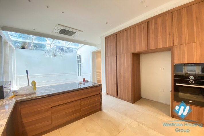 A nice design house for rent in Tay Ho area, Ha Noi city