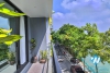 Lake view 02 bedrooms apartment in Nhat Chieu st, Tay Ho, Hanoi