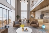 Luxurious 4 beds duplex apartment for rent in Trinh Cong Son st, Tay Ho