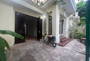 A spacious villa for rent in D block in Ciputra, Tay Ho