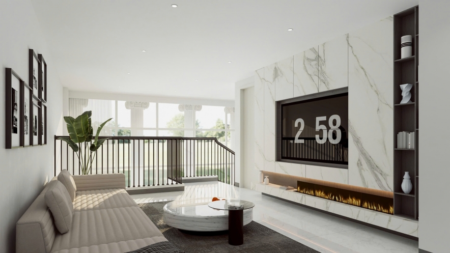 Nice penthouse apartment for rent in Ciputra area 