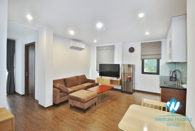 Brand new and bright one bedroom apartment for rent in Xuan Dieu st, Tay Ho