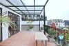 Huge balcony 1 bedroom apartment for rent in To Ngoc Van st, Tay Ho
