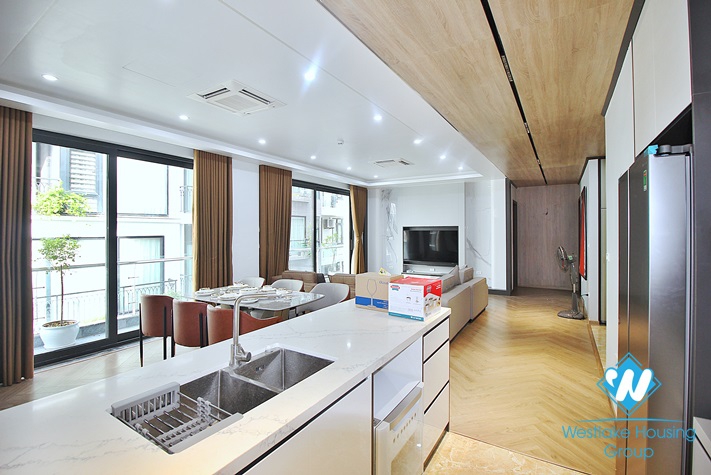 Brand new and morden 3beds apartment for rent in Dang Thai Mai, Tay Ho