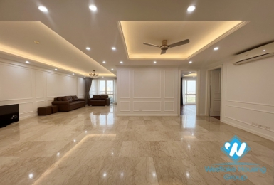 Renovated 3 beds apartment for rent in P building, Ciputra, Tay Ho