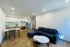 Fully furnished one bedroom apartment for rent in Kim Ma st, Ba Dinh district.