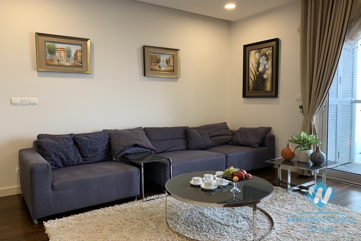 Three bedrooms apartment for rent in Lancaster building, Nui Truc, Ba Dinh