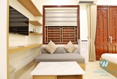 Spacious studio for rent in Kim Ma street, Ba Dinh, Ha Noi