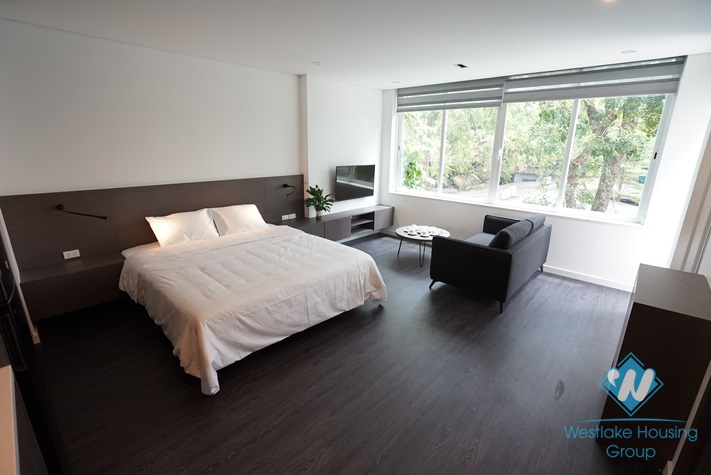 A well-decorated studio for rent in Pho Duc Chinh, Ba Dinh