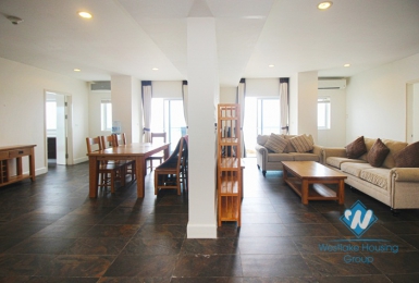 Golden Westlake apartment for rent with lake view from every window