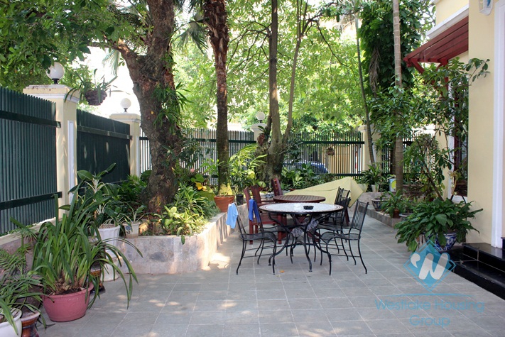 Charming and nice house for rent in Ciputra, Tay Ho, Ha Noi