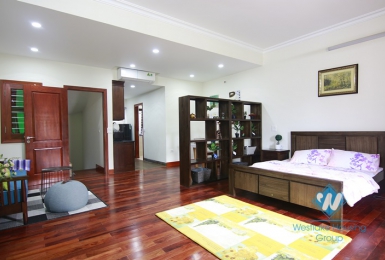 Morden and Bright Studio for rent in Ton That Thiep st, Hoan Kiem district.