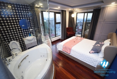 Quality furnished two-bedroom apartment for rent at D'Le Roi Soleil Tay Ho