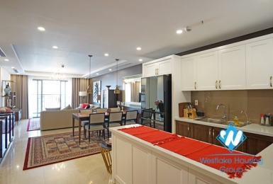 Spectacular serviced 3 bedroom apartment for rent in D’. Le Roi Soleil, Tay Ho, Hanoi