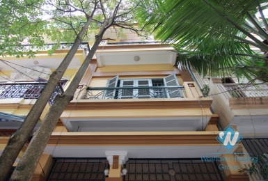 Furnished new house for rent in Ton Duc Thang Street, Hanoi