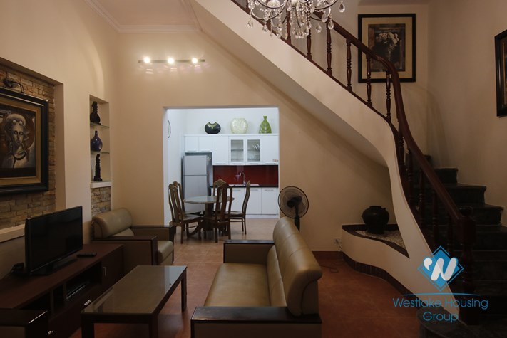 Three bedrooms house for rent in Ba Dinh district, Ha Noi.