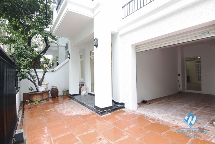 A semi-furnished house with 5 bedrooms for rent in Ciputra T Block